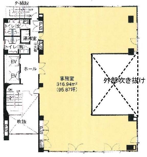 TK五反田ビル2F 間取り図