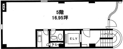 DK渋谷ビル5F 間取り図