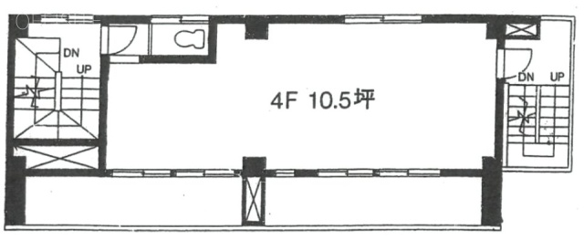 牧野ビル24F 間取り図
