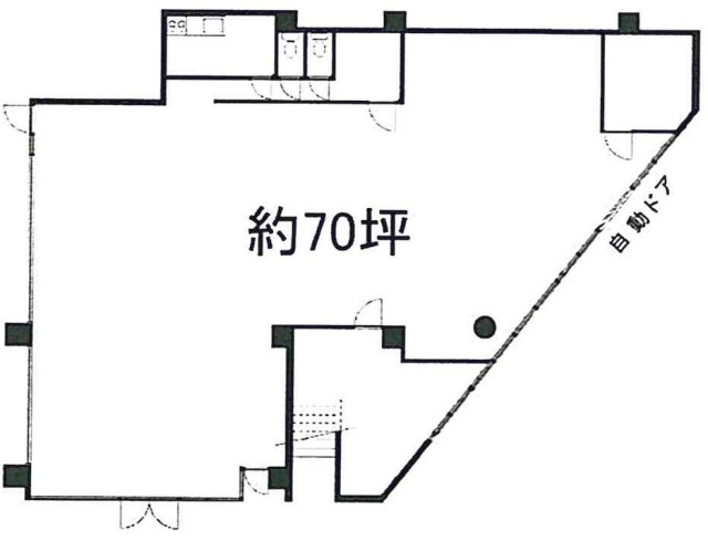 オオニシビル1F 間取り図