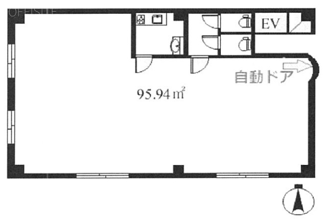 宮澤ビル1F 間取り図