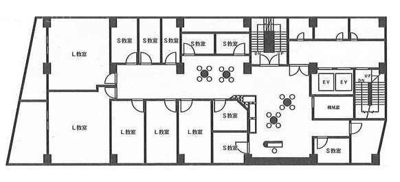 名取ビル8F 間取り図