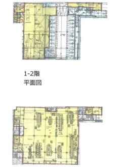 Kokugikan Frontビル1F～2F 間取り図