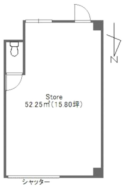 ベルメゾン高島平107 間取り図