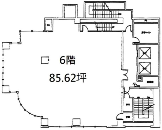 NCビル6F 間取り図