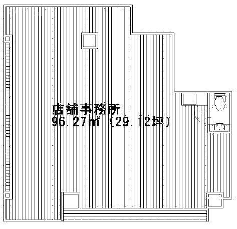 多摩川壱番館ビル1F 間取り図