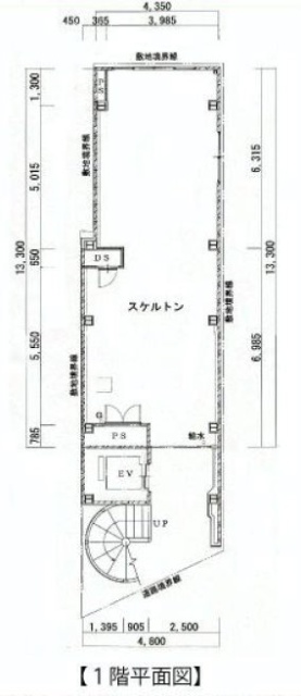 星野神田西口ビル1F 間取り図