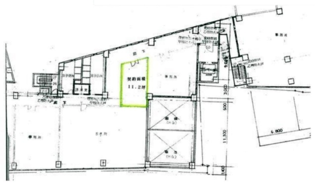 新大宗ビル5号館5F 間取り図