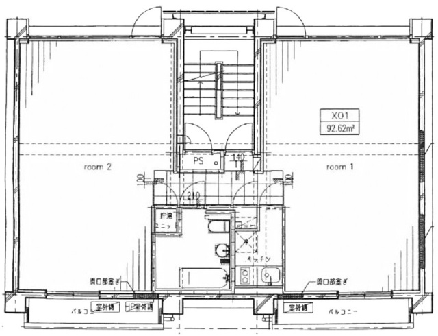 モーフ南青山2F 間取り図