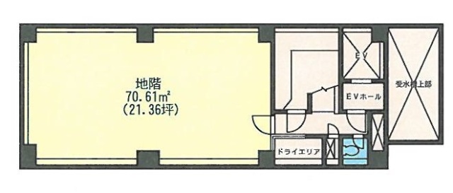 Rei東日本橋ビルB1F 間取り図