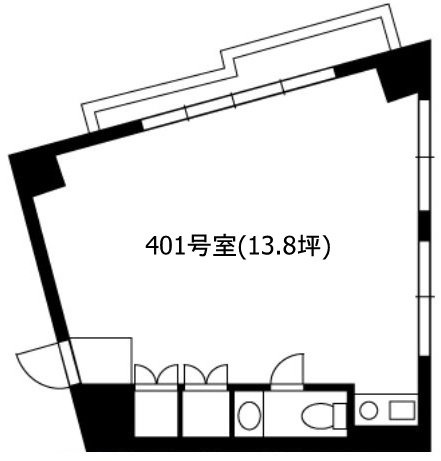 スカイビュー2464F 間取り図