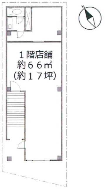 第二ミヤコビル1F 間取り図