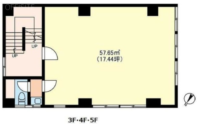 ティワイズビル池袋3~5F 間取り図
