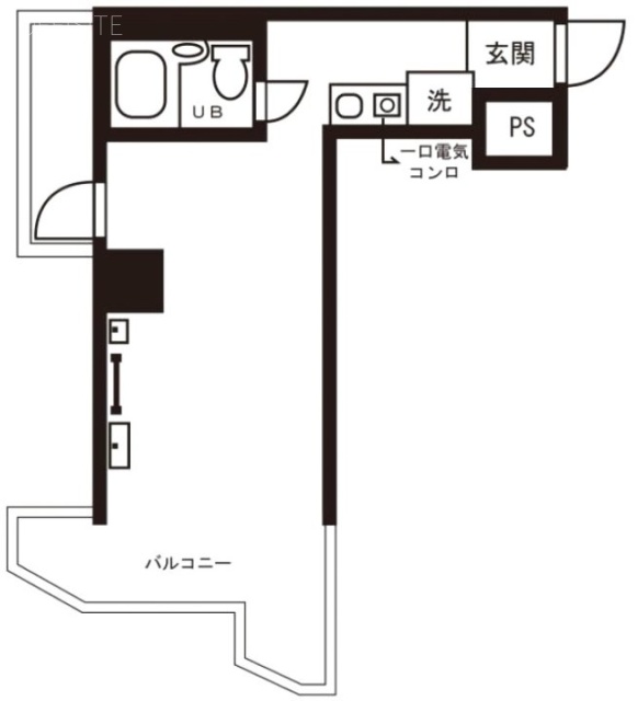 銀座ダイヤハイツ5F 間取り図