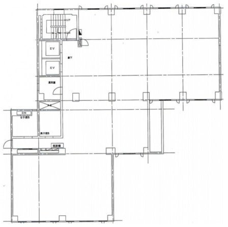 樋口本店ビル3F 間取り図