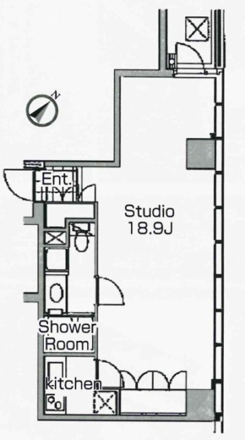 プレイアデ一番町602 間取り図