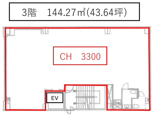 E-Harajuku3F 間取り図