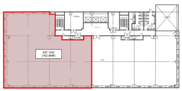 一ツ橋ビル3F 間取り図