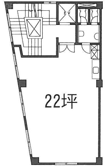 福井ビル2F 間取り図