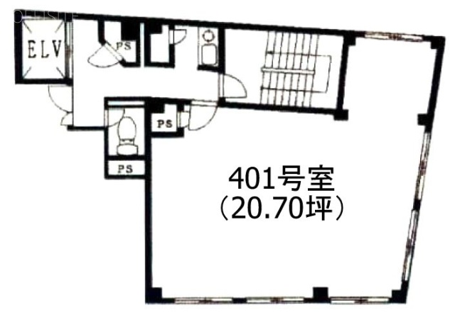 新宿東洋ビル401 間取り図
