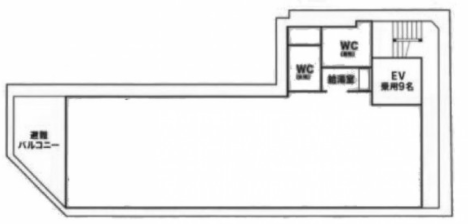 新橋二丁目ビル9F 間取り図