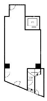 パティオ麻布十番Ⅱ1F 間取り図