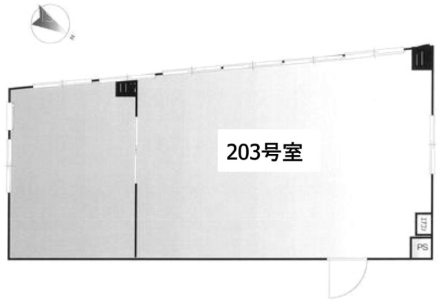江戸屋ビル203 間取り図