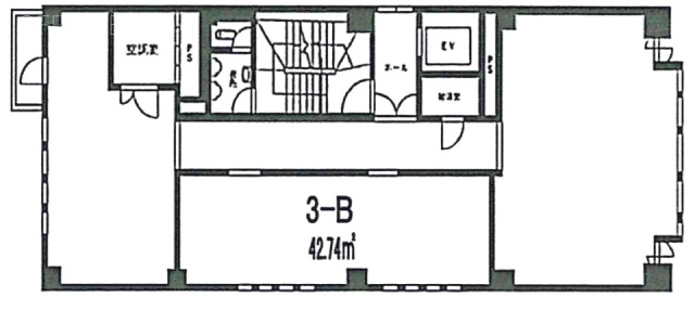 苗場ビルB 間取り図