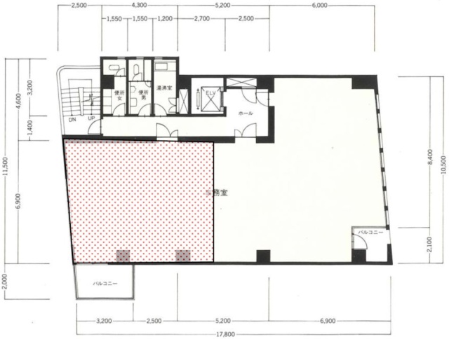 直平ビルB 間取り図