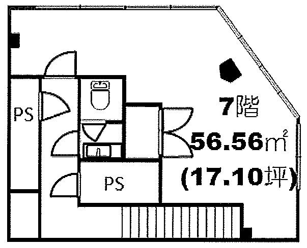 イーグル新橋ビル7F 間取り図