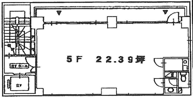 第3東郷パークビル5F 間取り図