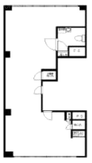 第二妹尾ビル5F 間取り図