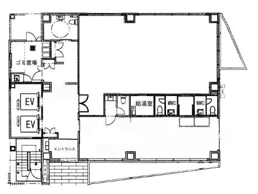 サトケイビル1F 間取り図