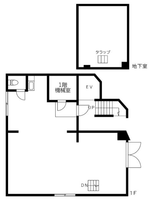 ソフトハイツ駒込1F 間取り図