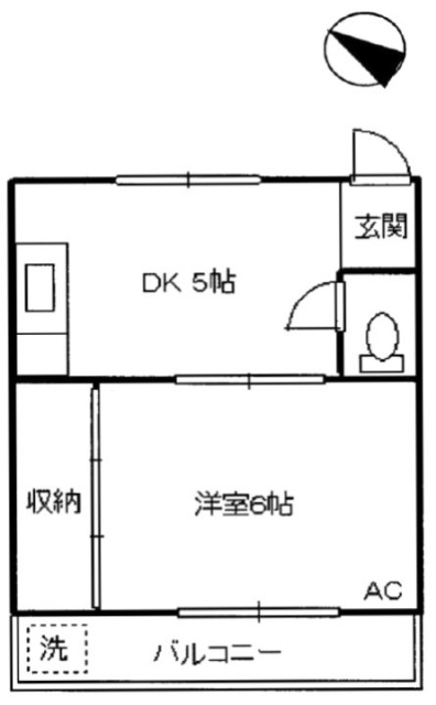 三吉ビルA 間取り図