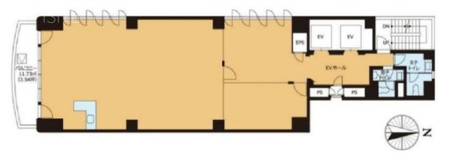 VORT京橋Ⅱ4F 間取り図