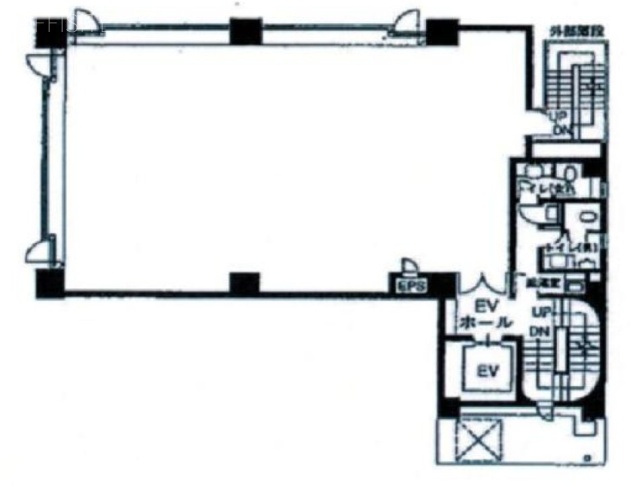 ランディック第3新橋ビル3F 間取り図