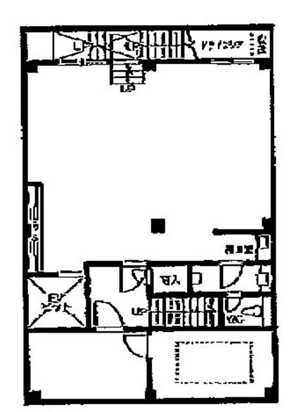 SKI赤坂B1F 間取り図