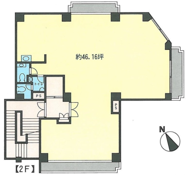 川正ビル2F 間取り図