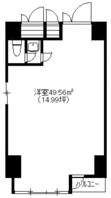 小沼ビル202 間取り図