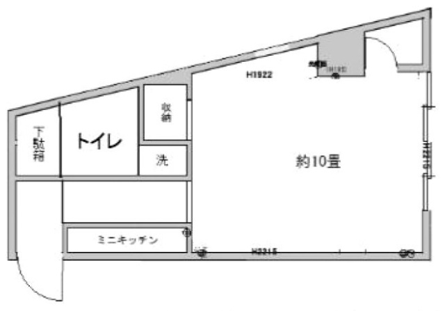 グランドメゾン紀尾井坂503 間取り図