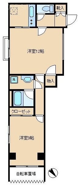ステージ東池袋101 間取り図