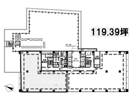 NBF日本橋室町センタービル12F 間取り図