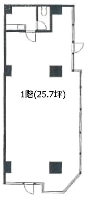 ステュディオ日本橋100 間取り図