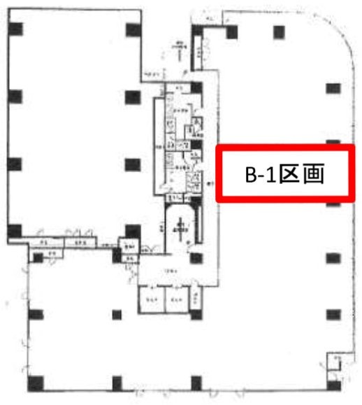 メットライフ新横浜ビルB1 間取り図