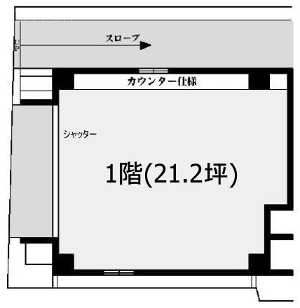 西大井6丁目計画1F 間取り図