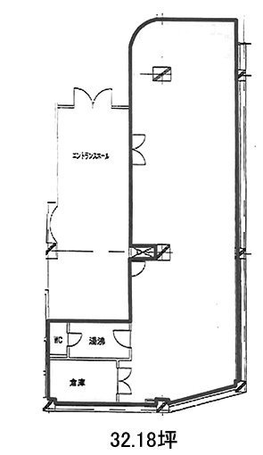 バティマンイケダ1F 間取り図