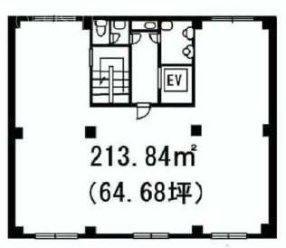 ギンビスビル3F 間取り図