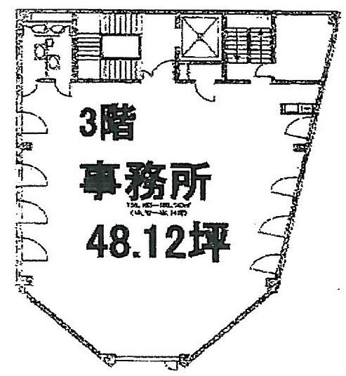 橋本ビル3F 間取り図