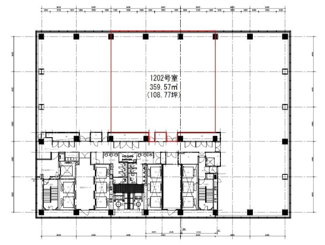 秋葉原ダイビル1202 間取り図